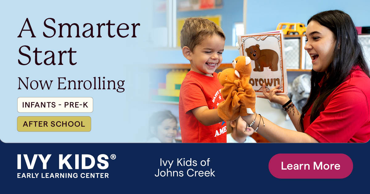 Ivy Kids of Johns Creek Preschool ad creative