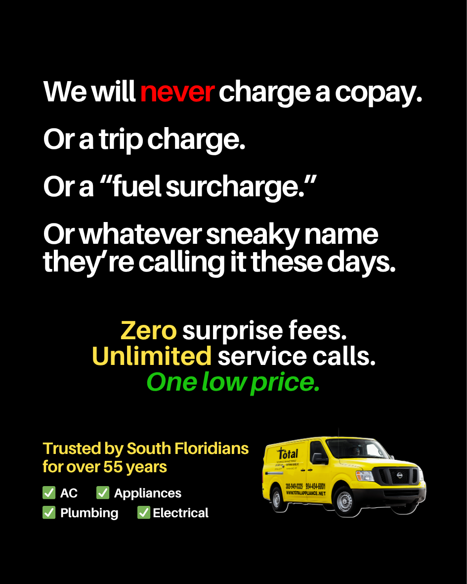 Total Repair Pros: Appliance and Air Conditioning Repairs Appliance Repair ad creative