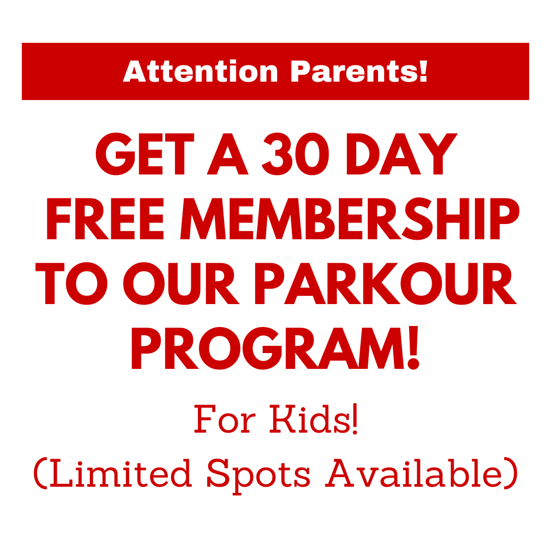 Gardner's Best Parkour Martial Arts ad creative