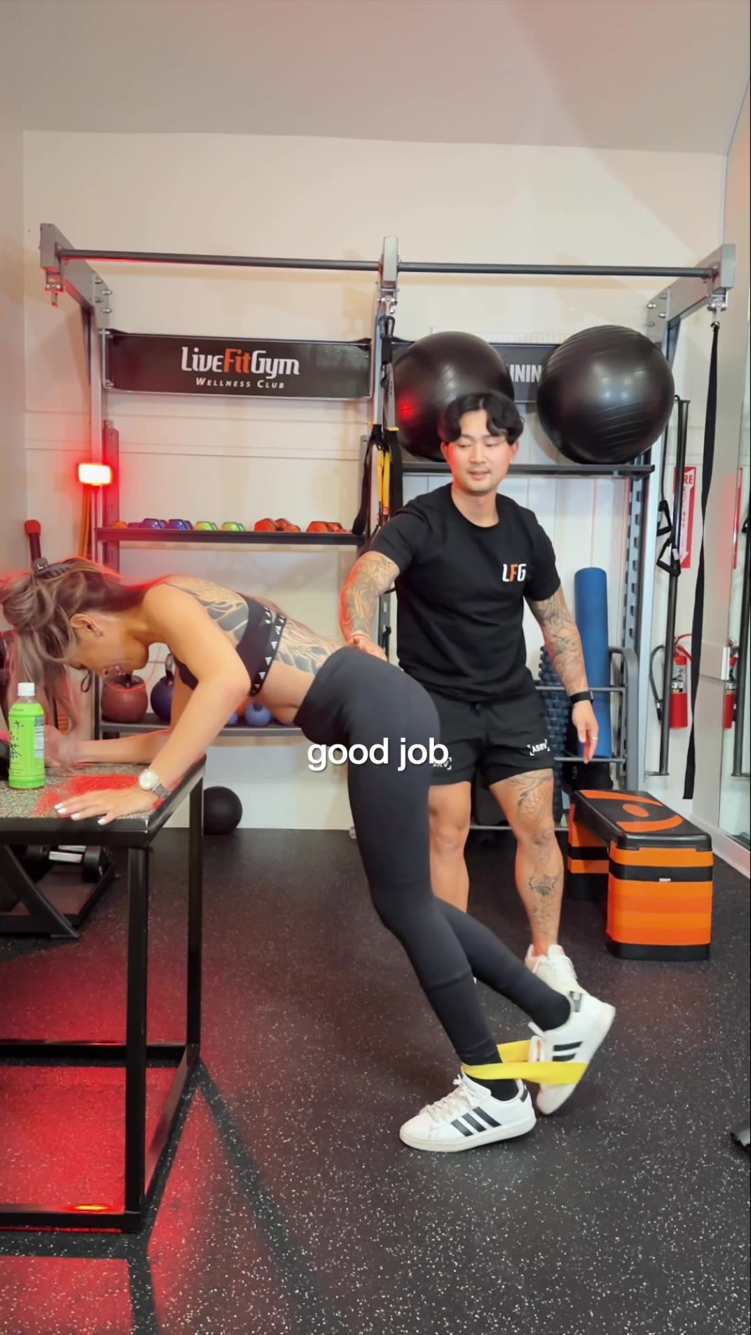 Live Fit Gym Gym ad creative