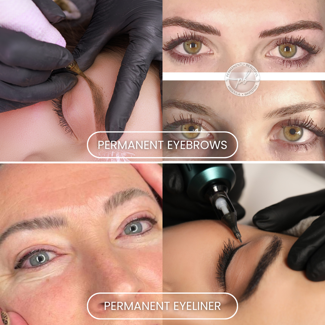 Permanently Beautiful LLC Eyelash & Brow Studio ad creative
