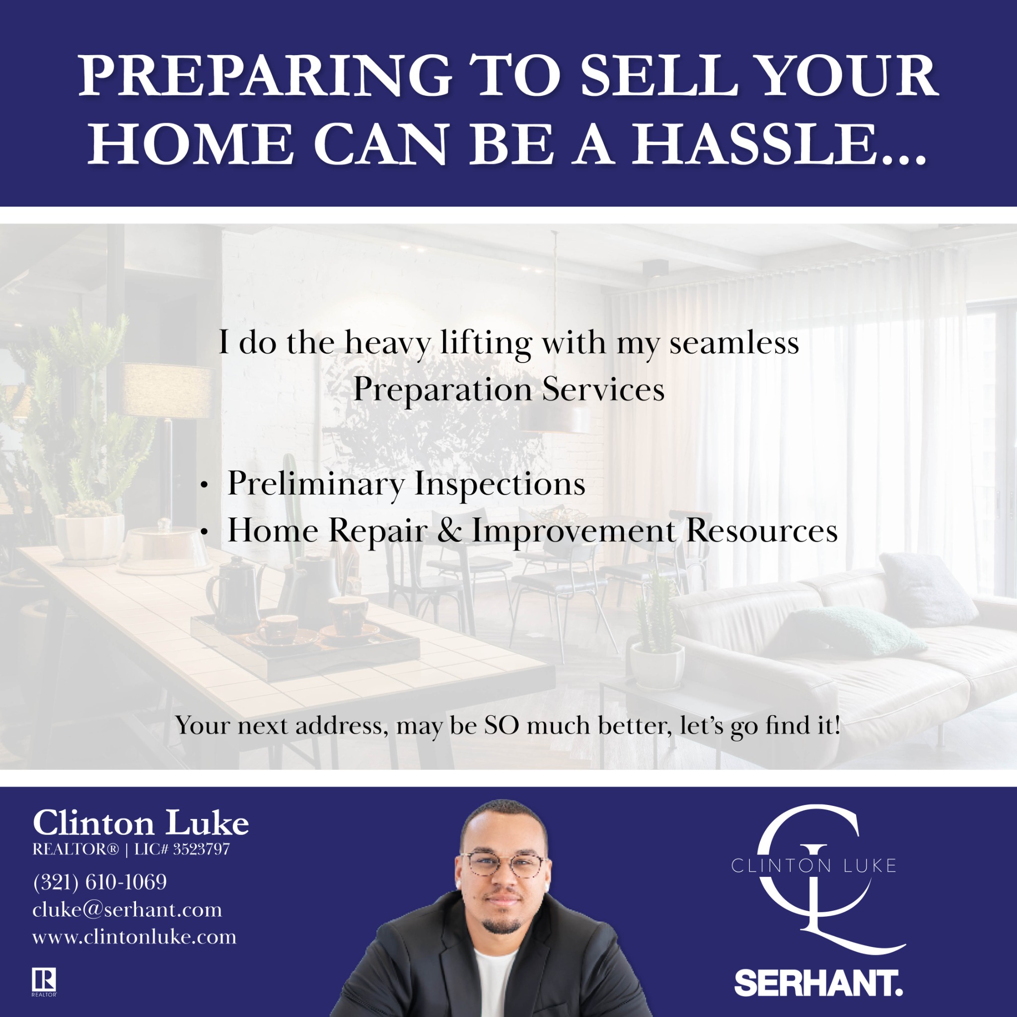 Message or Call (321) 610-1069