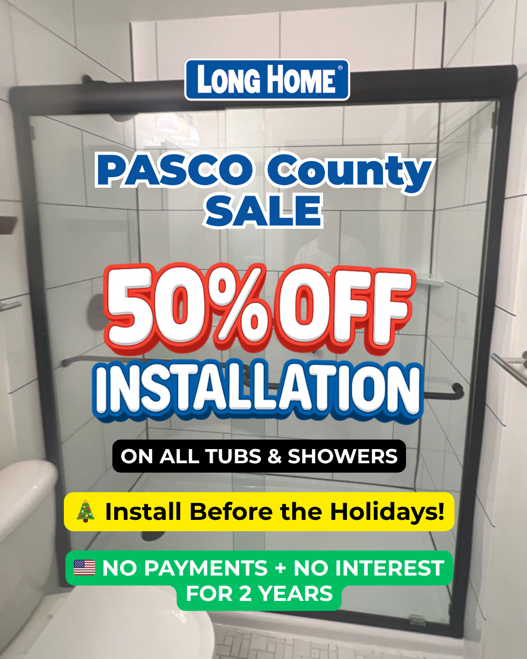 Long Home Kitchen & Bath Remodeling ad creative