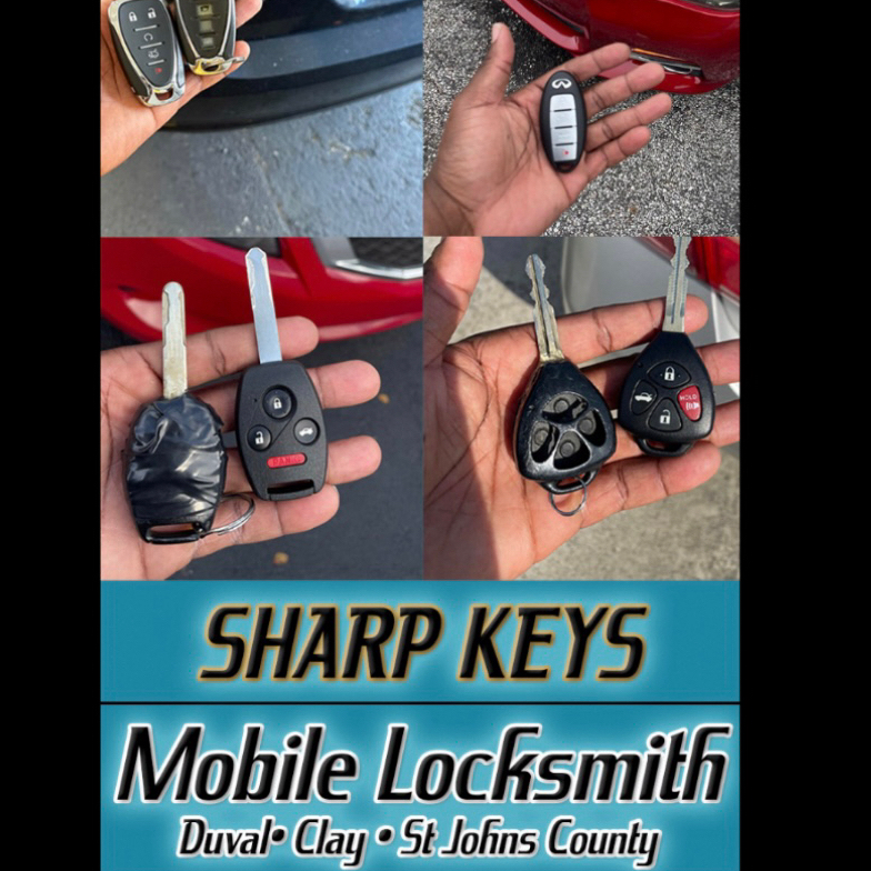 sharp_keys_fl Locksmith ad creative