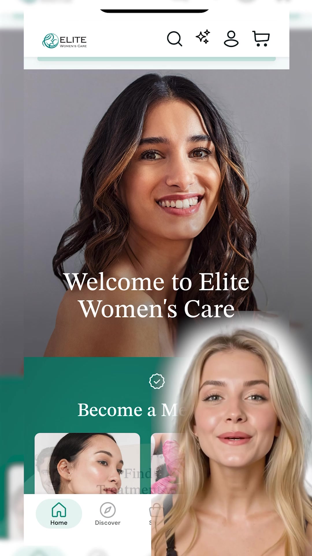 Elite Women's Care Med Spa ad creative