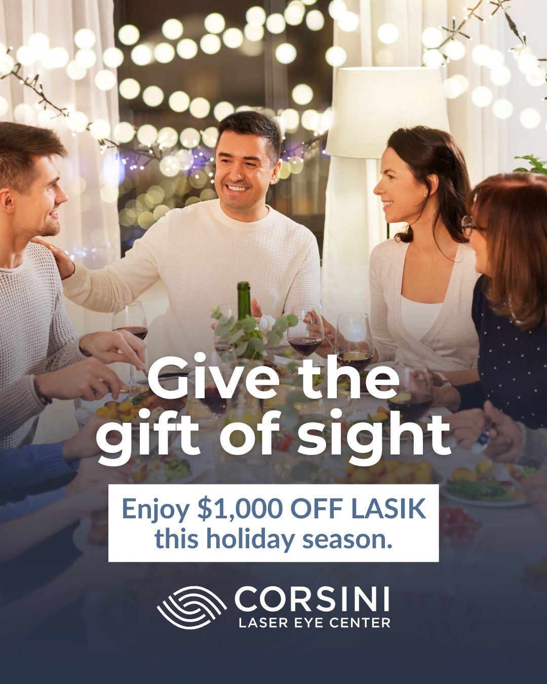 Corsini Laser Eye Center Dermatologist ad creative