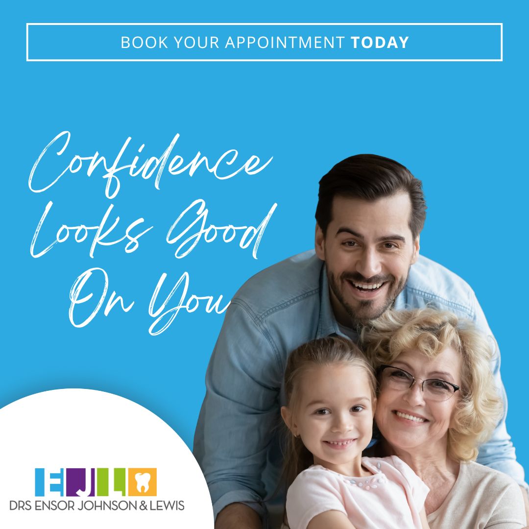 Drs. Ensor, Johnson and Lewis General Dentist ad creative