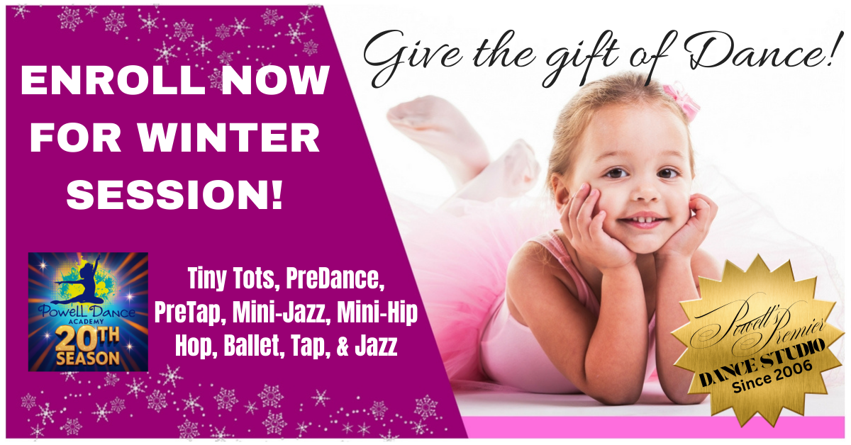 Powell Dance Academy Dance Studio ad creative