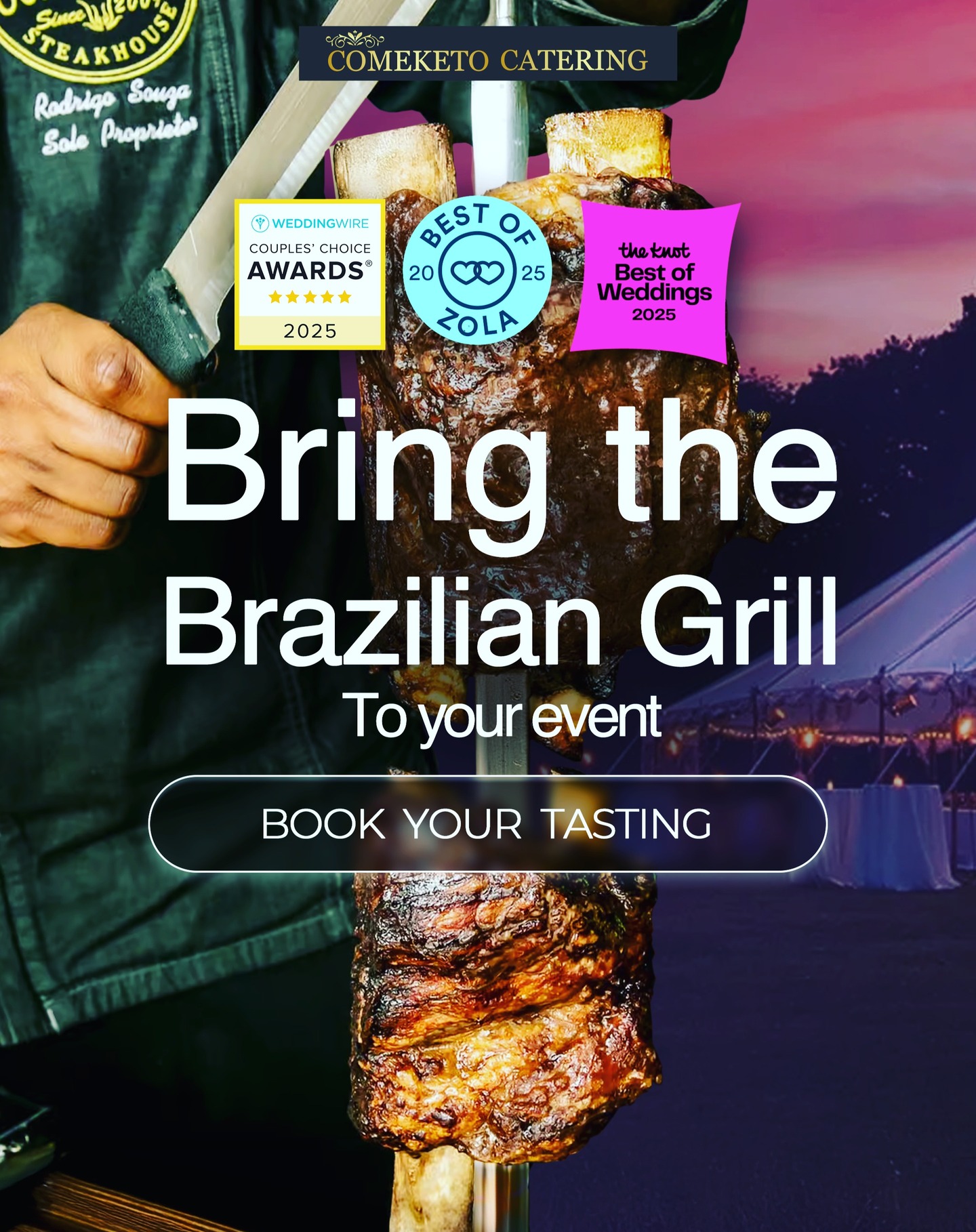 Comeketo Catering & Bar Services Catering ad creative