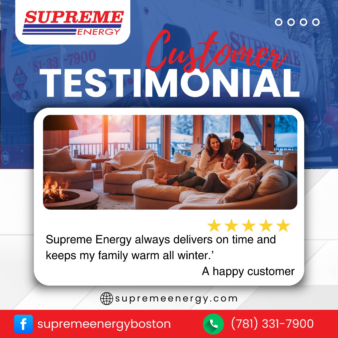 Supreme Energy HVAC ad creative