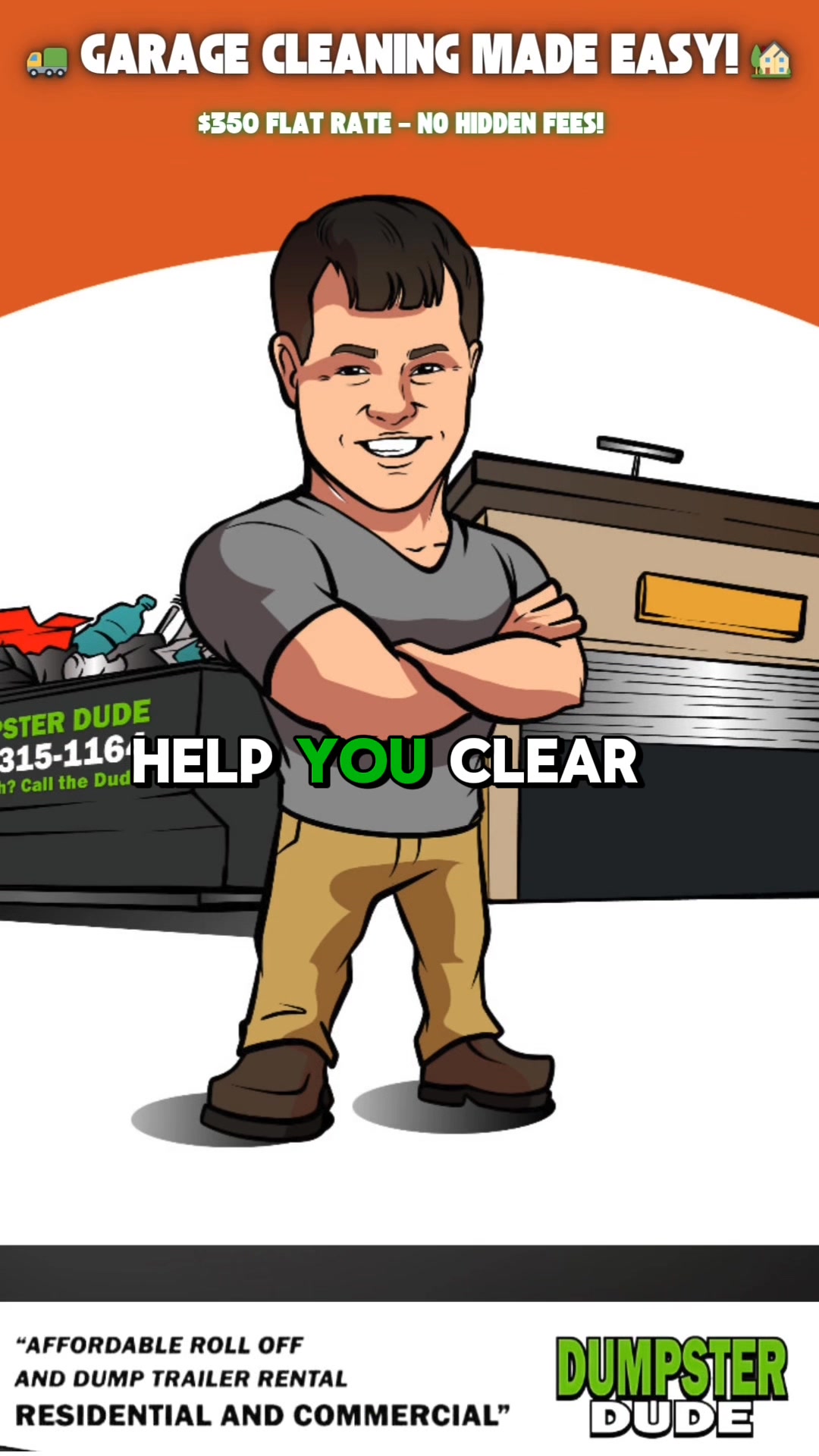 Take Back Your Space – Dumpster Dude Serves Tupelo & Beyond