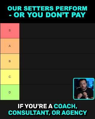 Our Setters Perform - Or You Don’t Pay