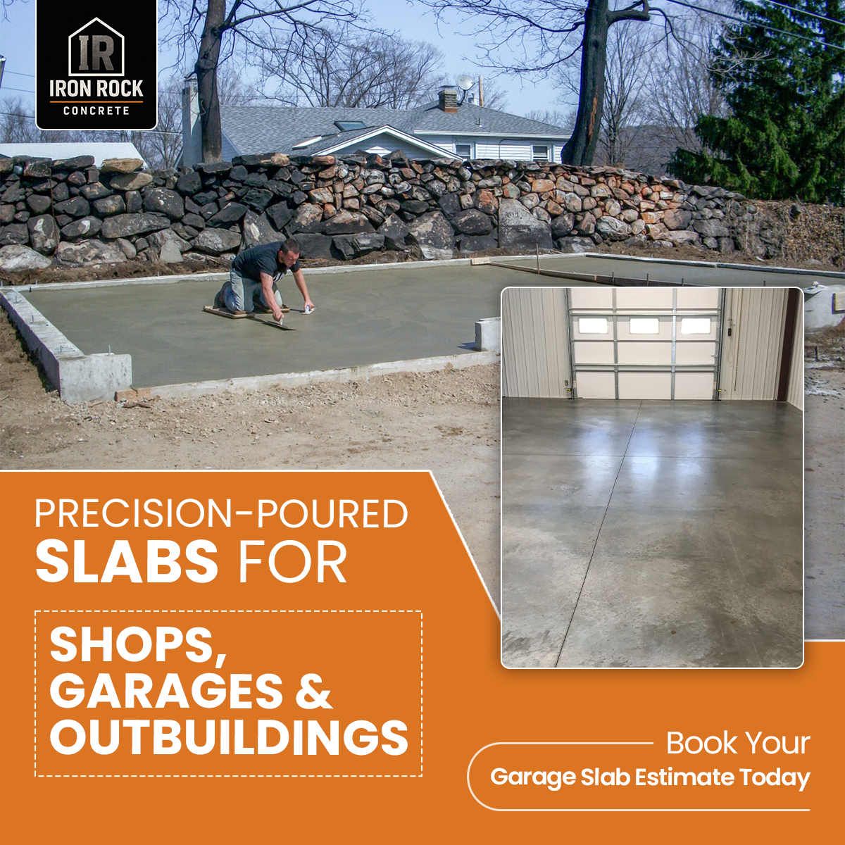 Iron Rock Concrete Concrete & Paving ad creative