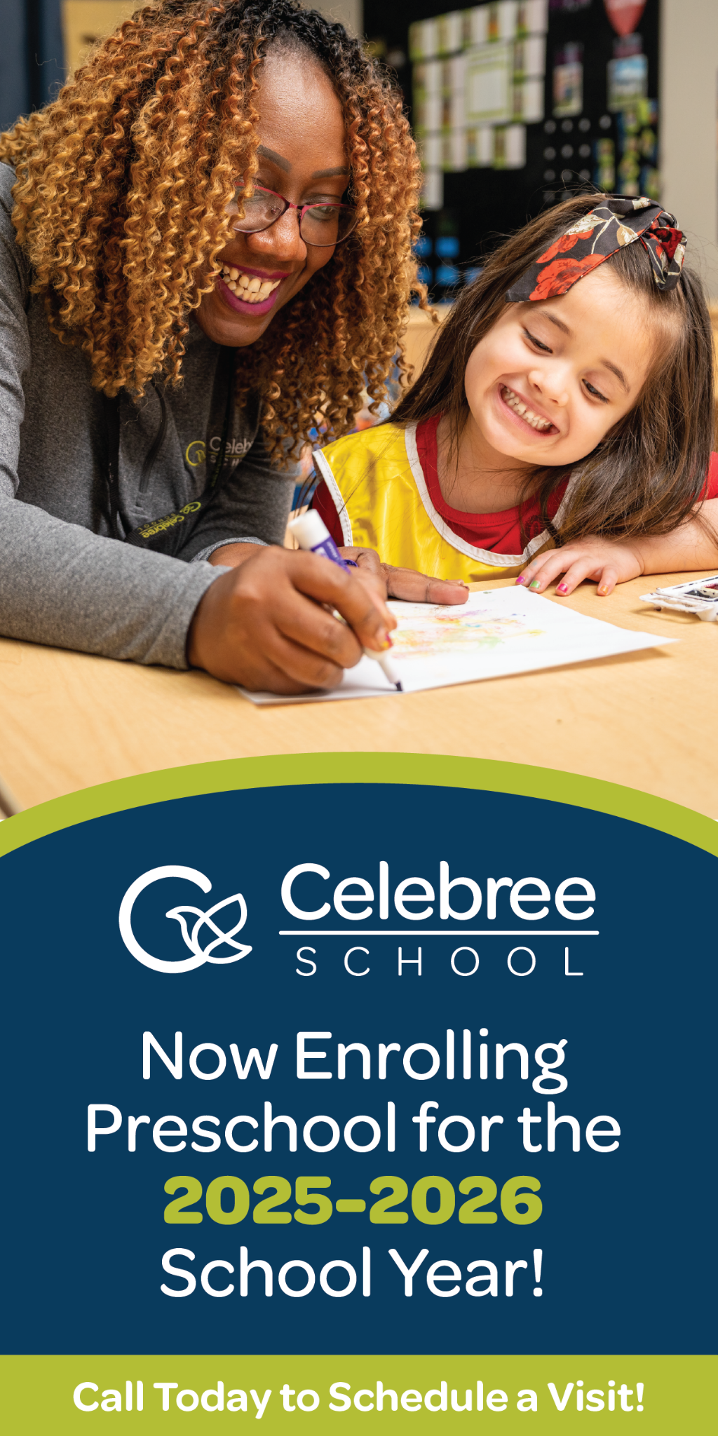 Celebree School of Smyrna Preschool ad creative
