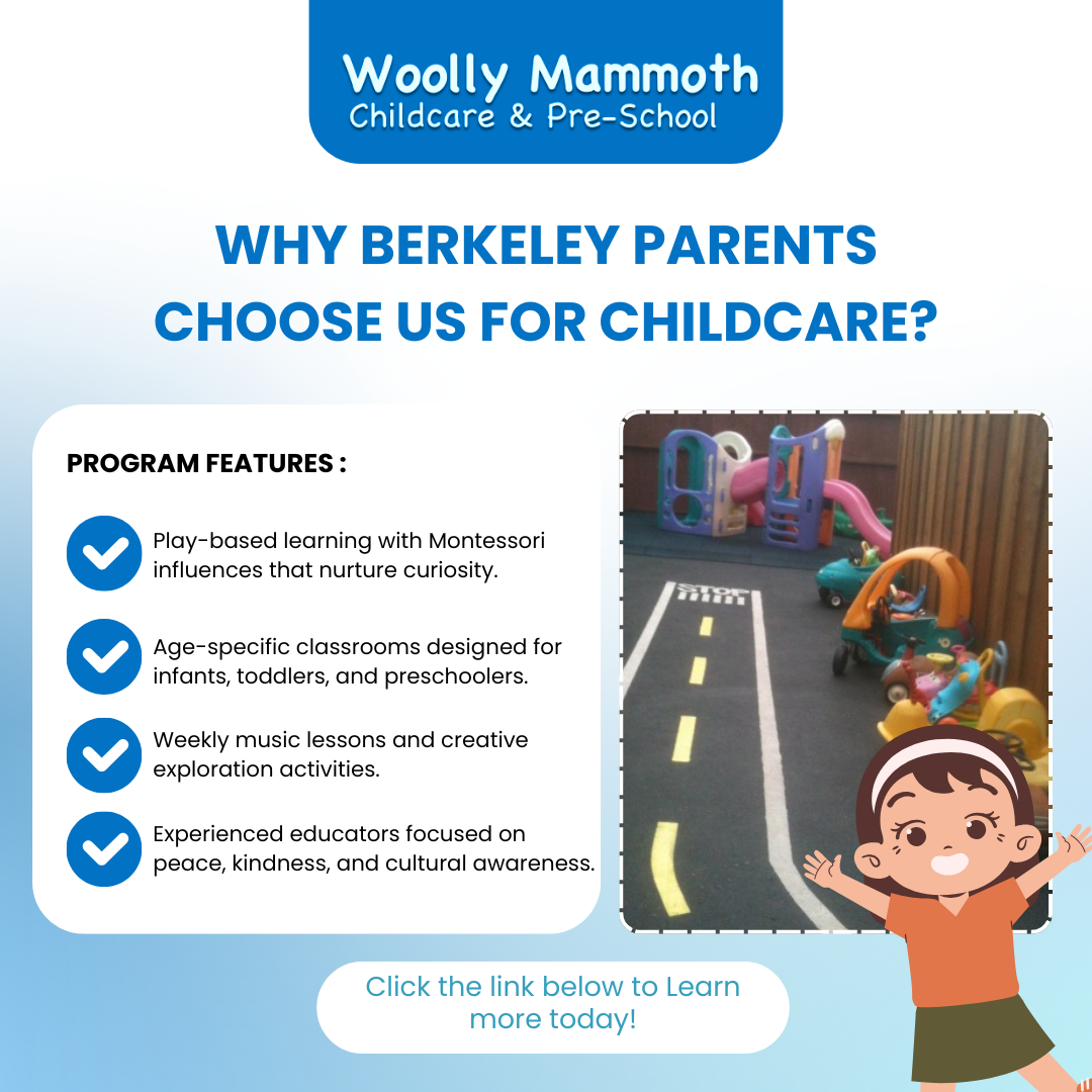 Woolly Mammoth Childcare and Preschool Preschool ad creative