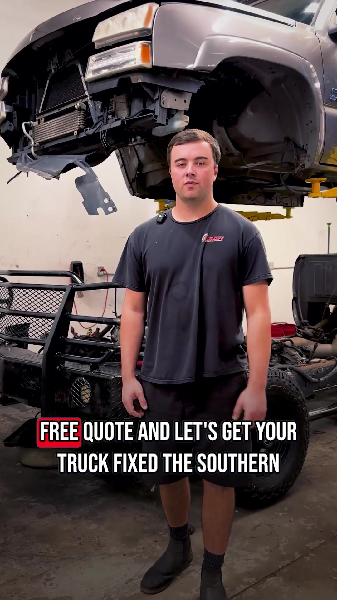 Southern Built Auto Works Auto Repair ad creative