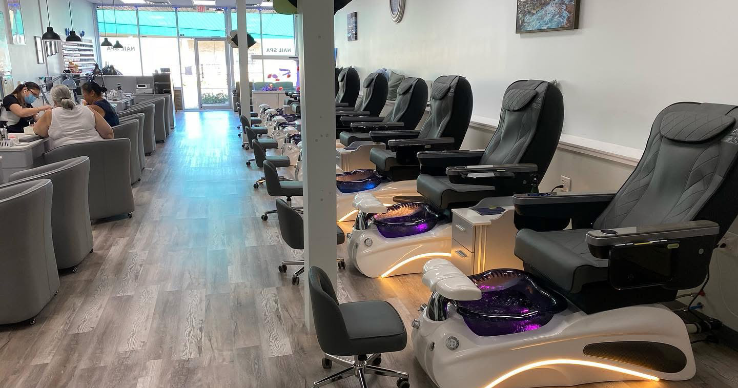 Ocean star nail spa Nail Salon ad creative