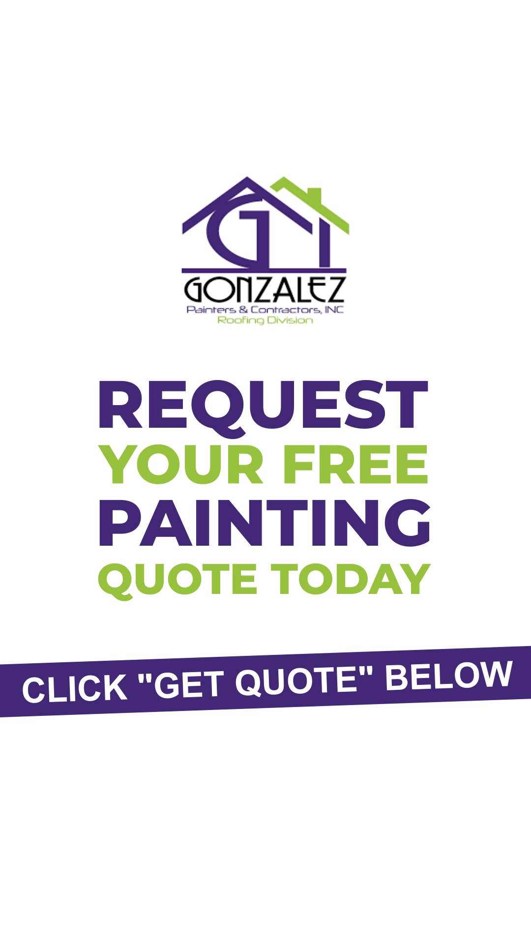 Gonzalez Painters & Contractors Painter ad creative