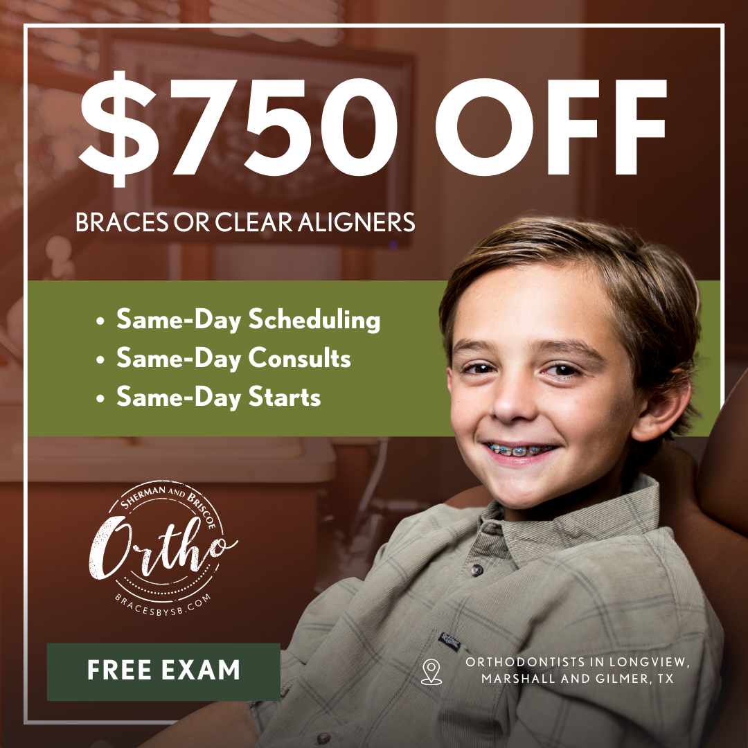 Sherman & Briscoe Orthodontics Orthodontist ad creative