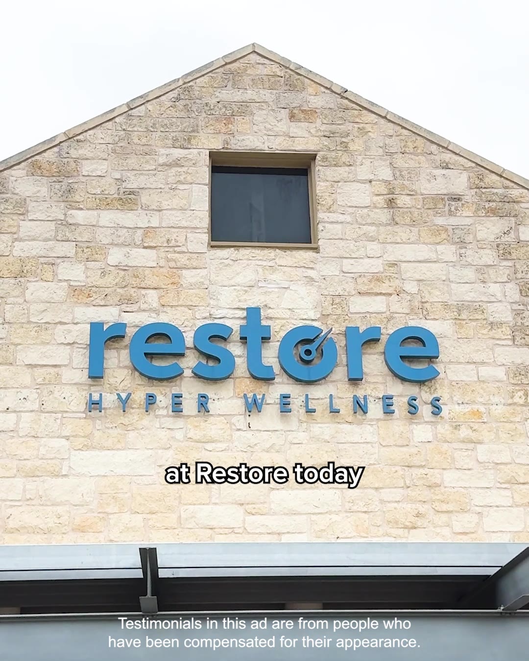 Restore Hyper Wellness Wellness Center ad creative