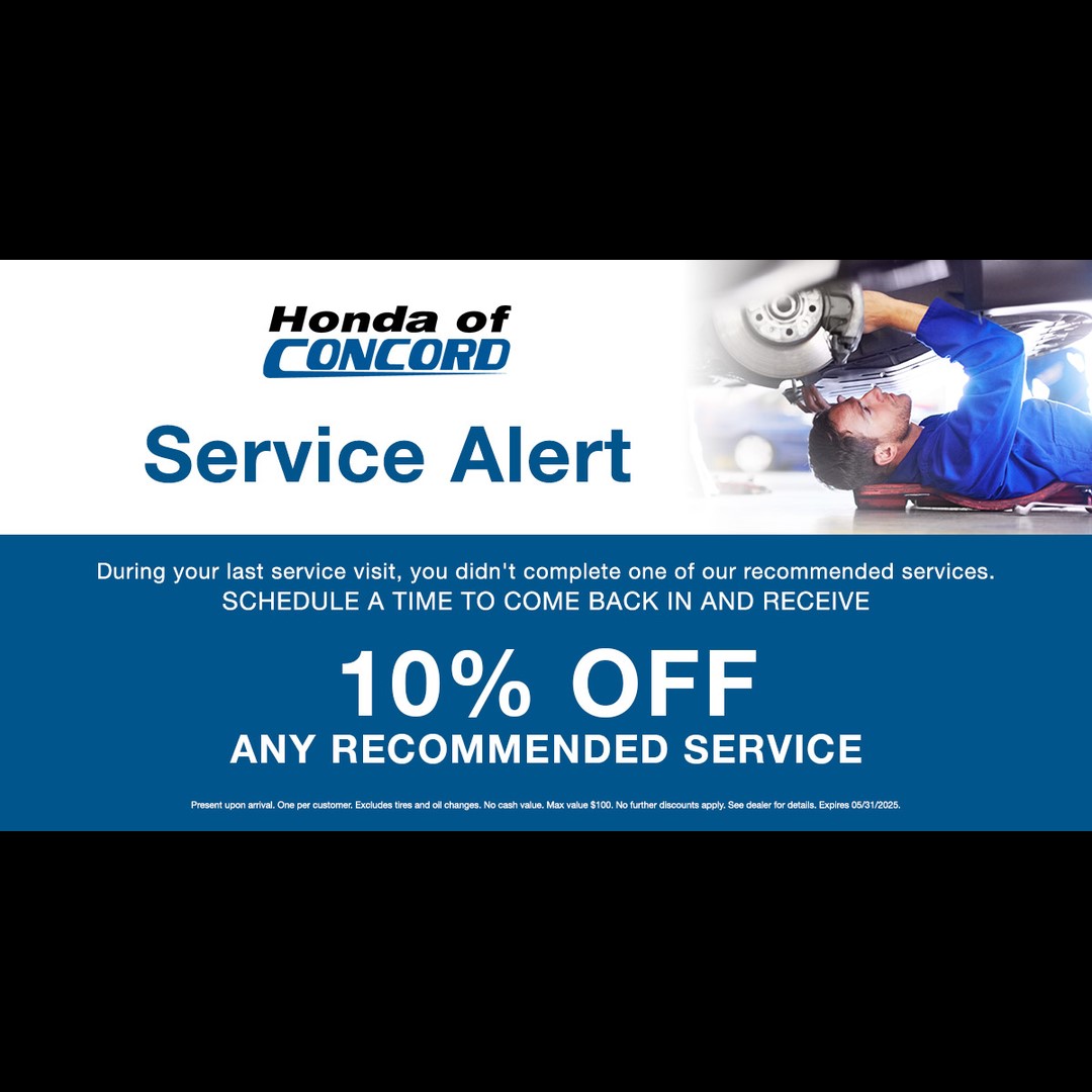 Honda of Concord Auto Dealer ad creative