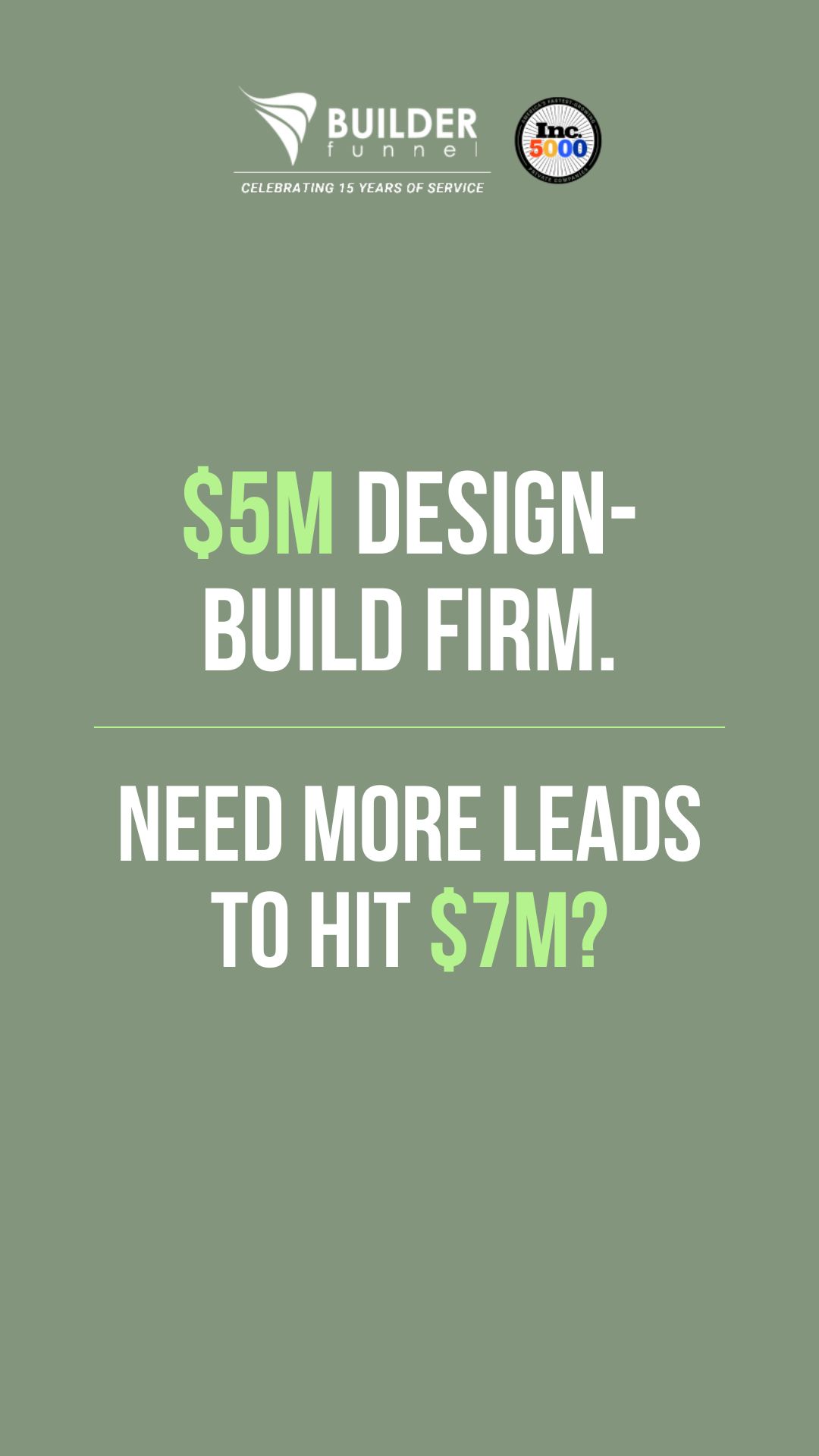 Builder Funnel Digital Marketing Agency ad creative
