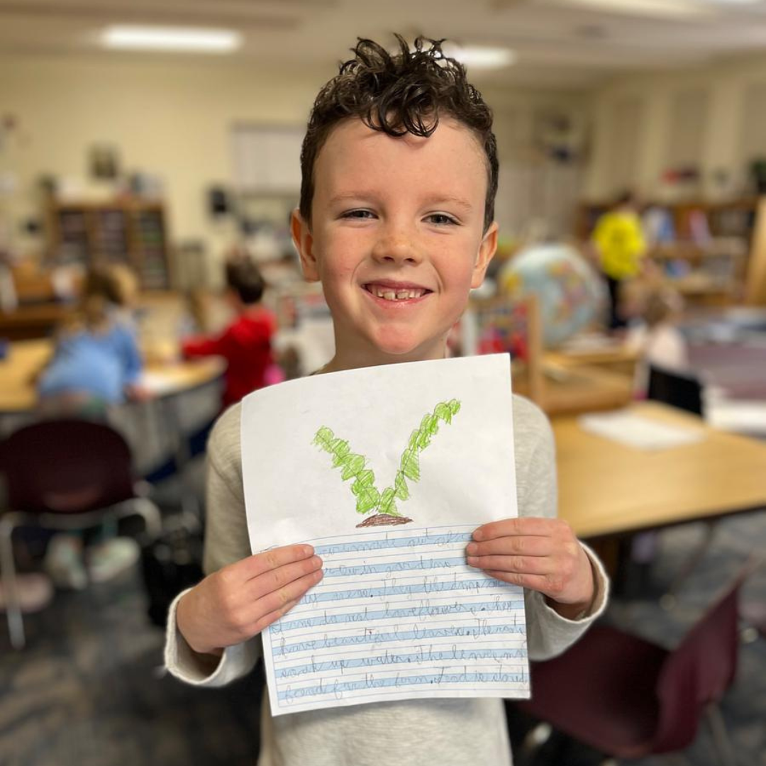 Hudson Montessori School Preschool ad creative