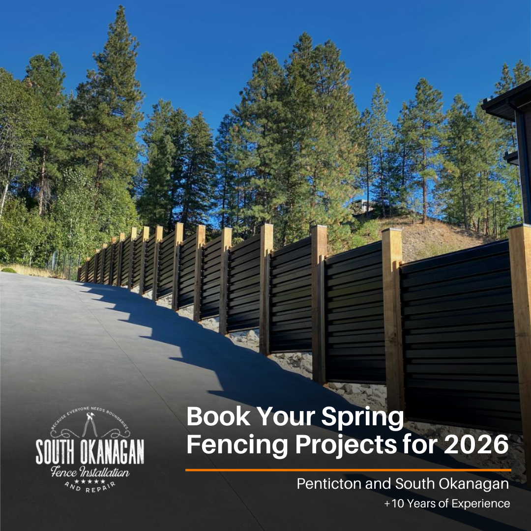 South Okanagan Fence Installation and Repair