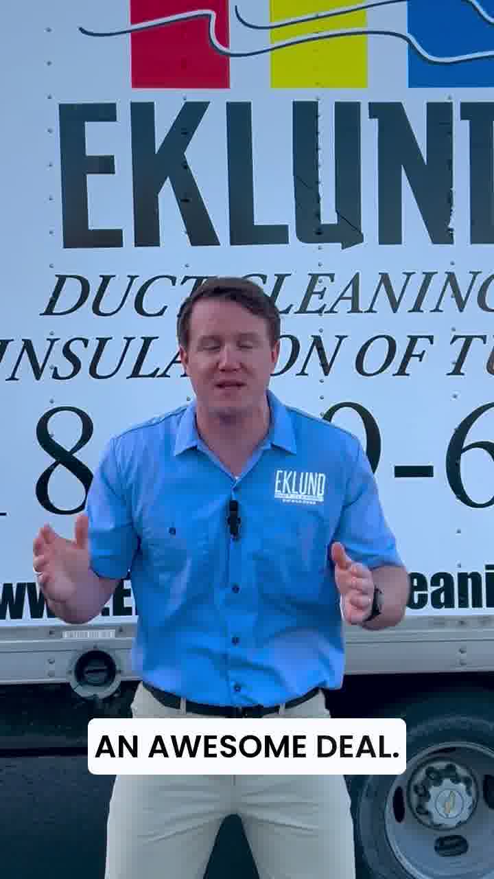 Eklund Duct Cleaning and Chimney Service LLC HVAC ad creative