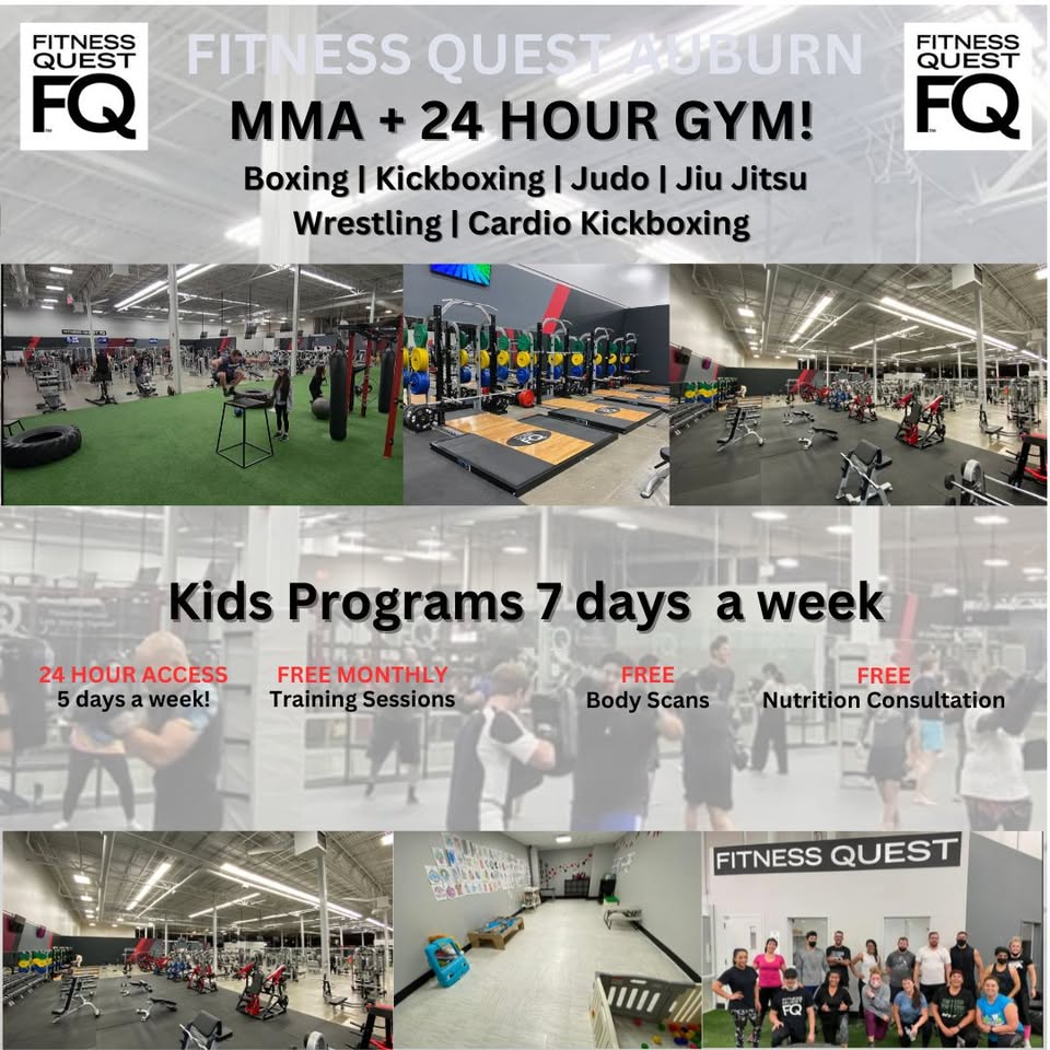 24 hour gym + KIDS PROGRAMS