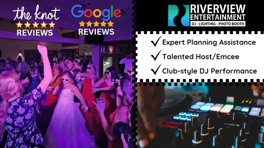 Riverview Entertainment DJ Service ad creative