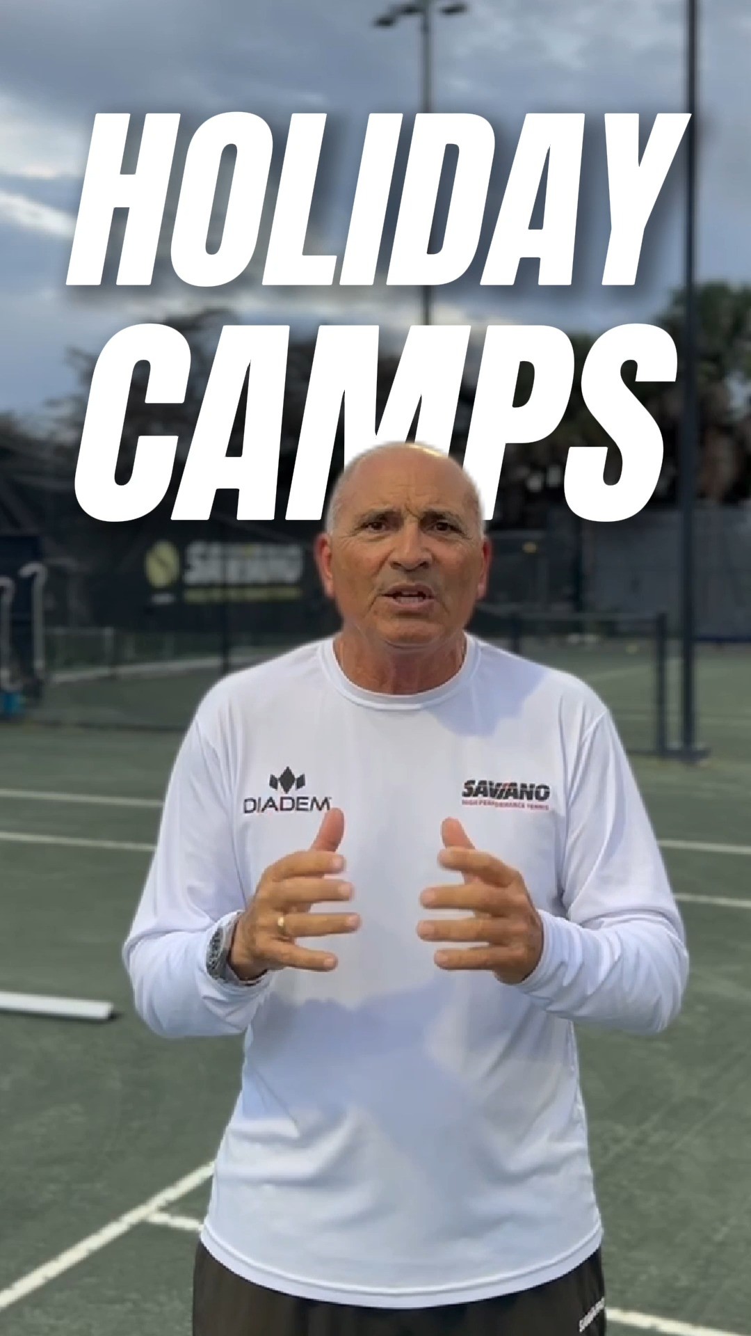 Saviano High Performance Tennis (SHPT) Sports Lessons ad creative