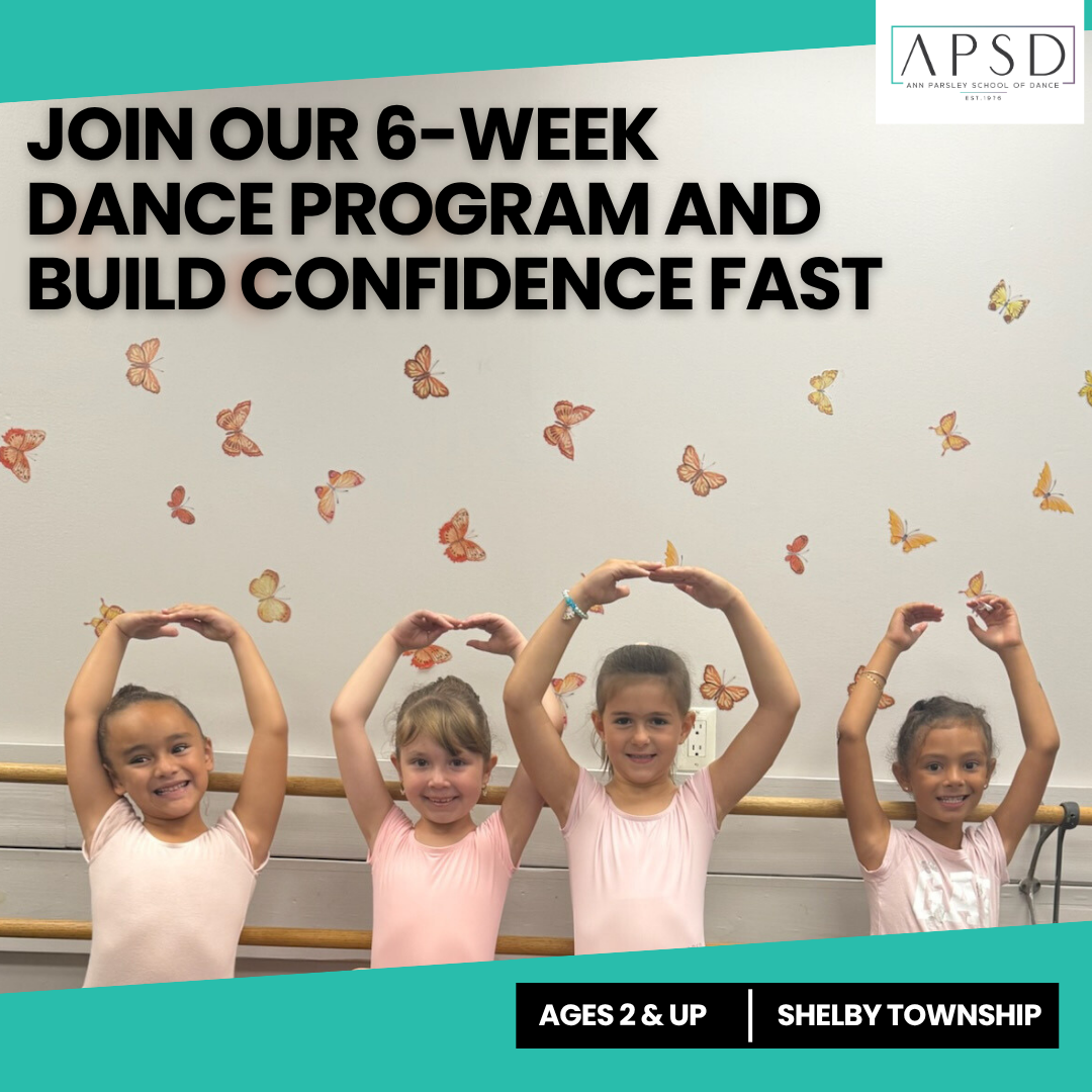 Ann Parsley School of Dance Dance Studio ad creative