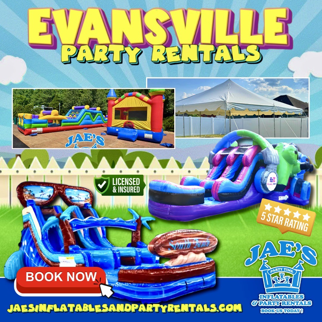Jae’s Inflatables & Party Rentals LLC Party Rental ad creative