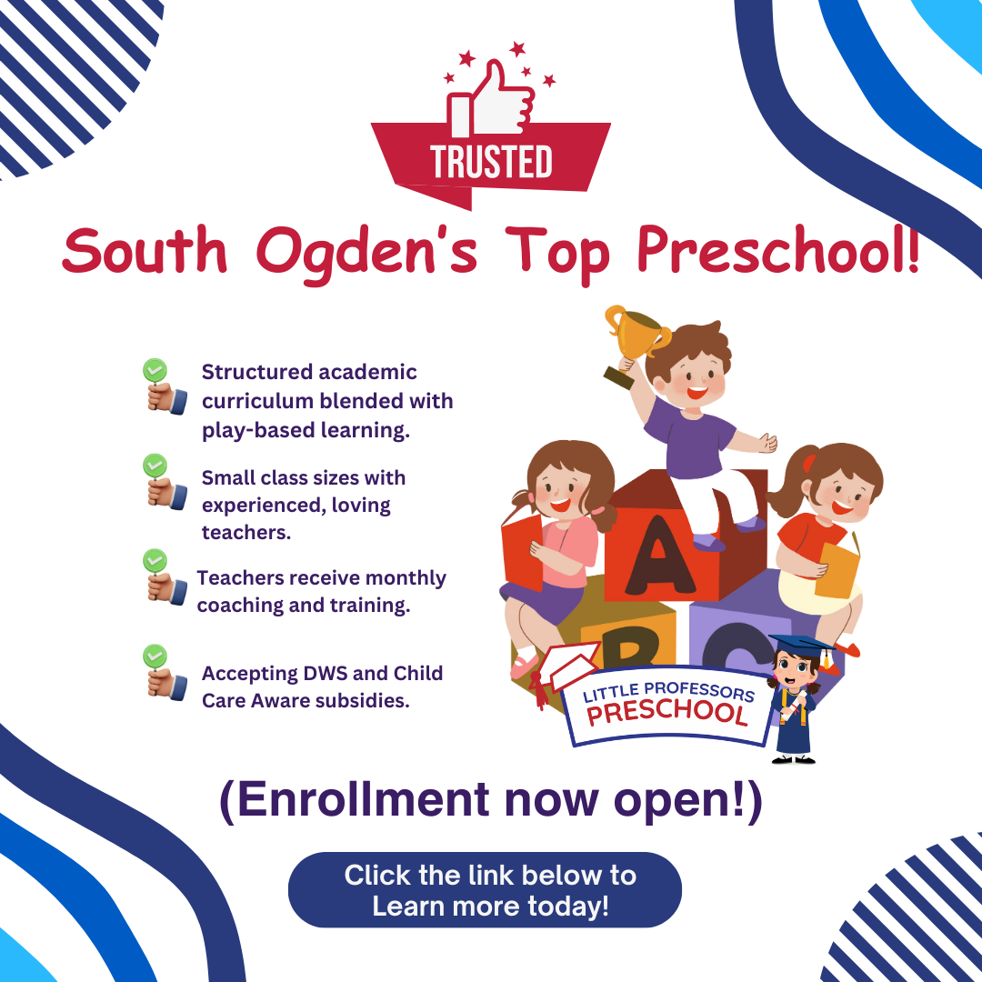 Little Professors Preschool South Ogden GoHighLevel Resellers ad creative