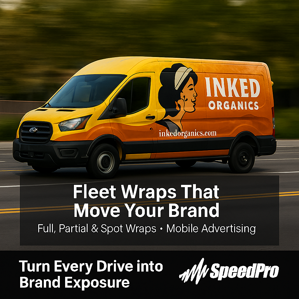 SpeedPro Southlake Print Shop ad creative