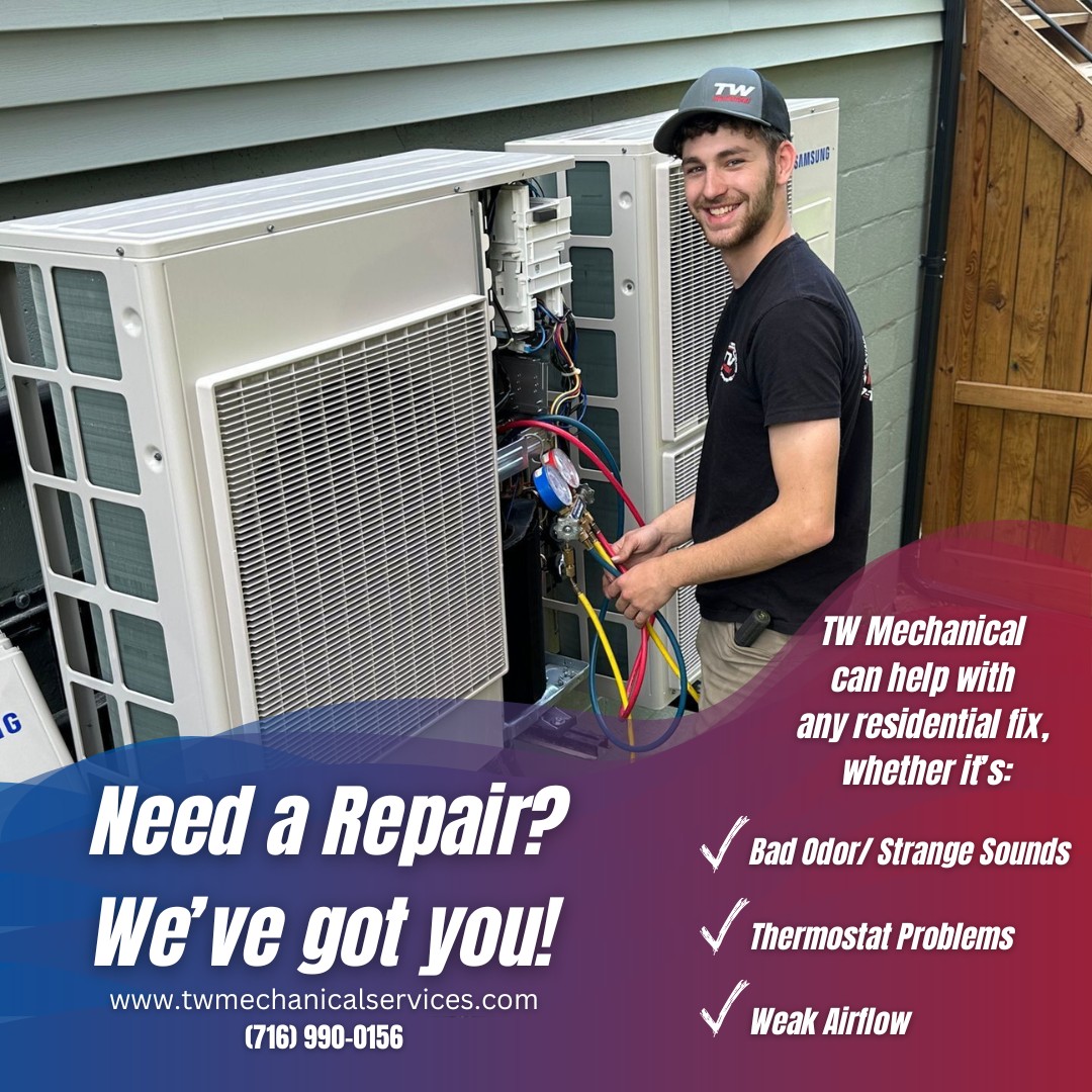 TW Mechanical HVAC ad creative