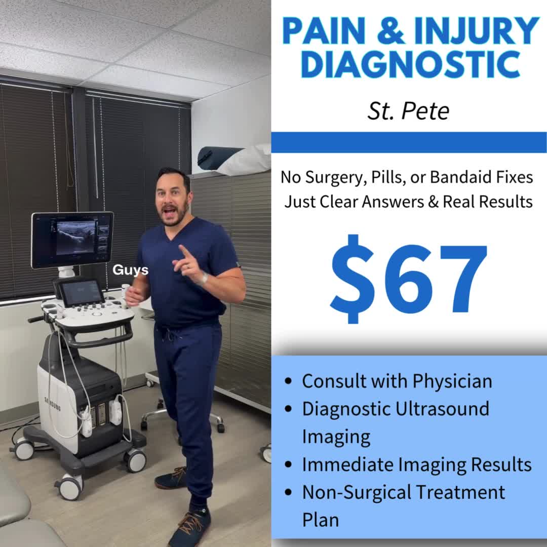 $67 Pain and Injury Diagnostic with Imaging