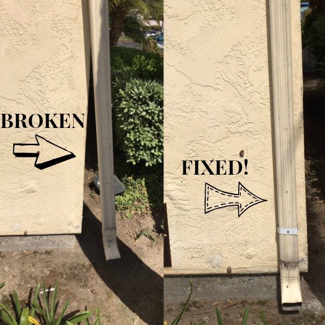 San Diego Rain Gutter Cleaning Gutter Service ad creative