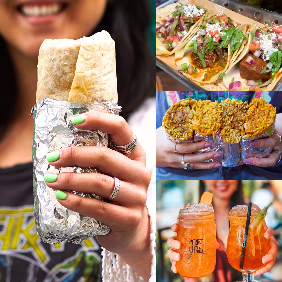 Curry Up Now Flower Mound Restaurant ad creative