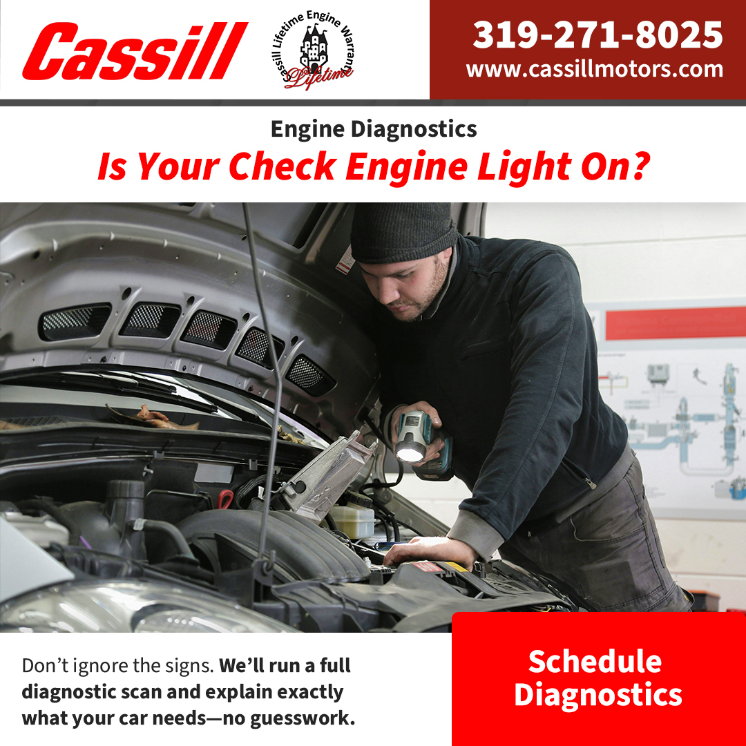 Cassill Motors Auto Repair ad creative