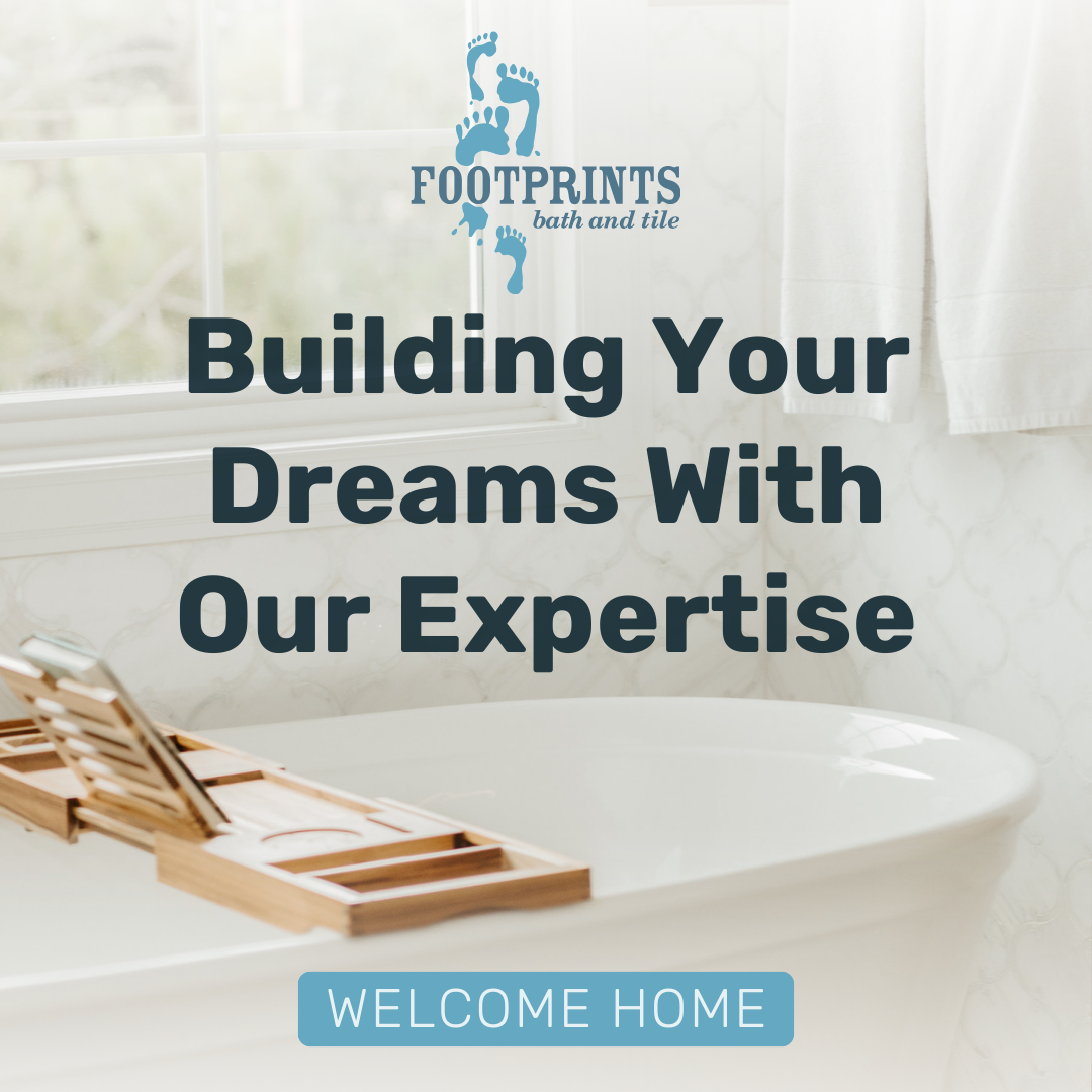 Footprints Bath and Tile Portland Kitchen & Bath Remodeling ad creative