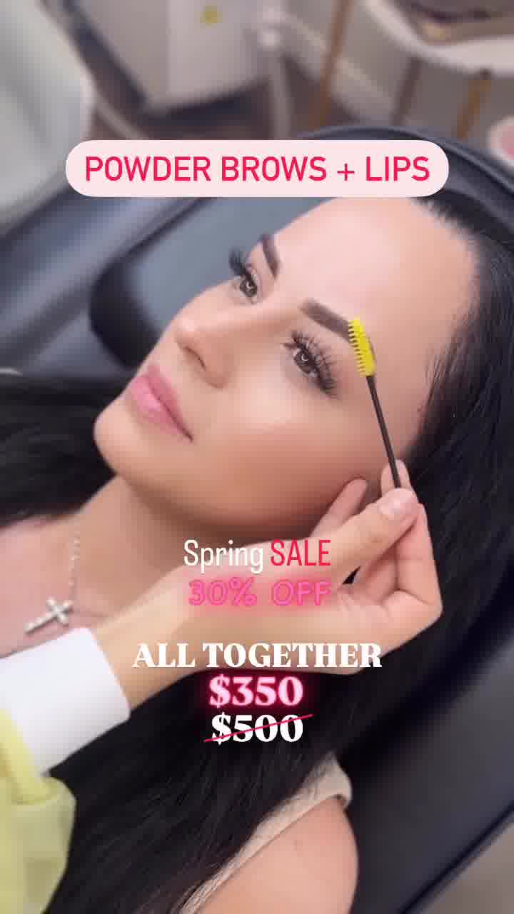 Permanent Makeup Los Angeles Eyelash & Brow Studio ad creative