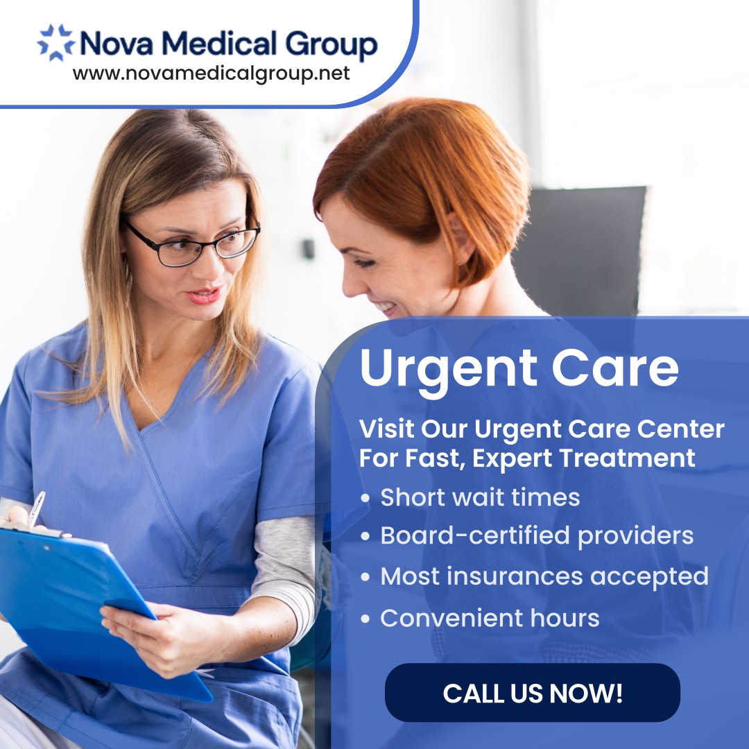 Nova Medical Group Urgent Care ad creative