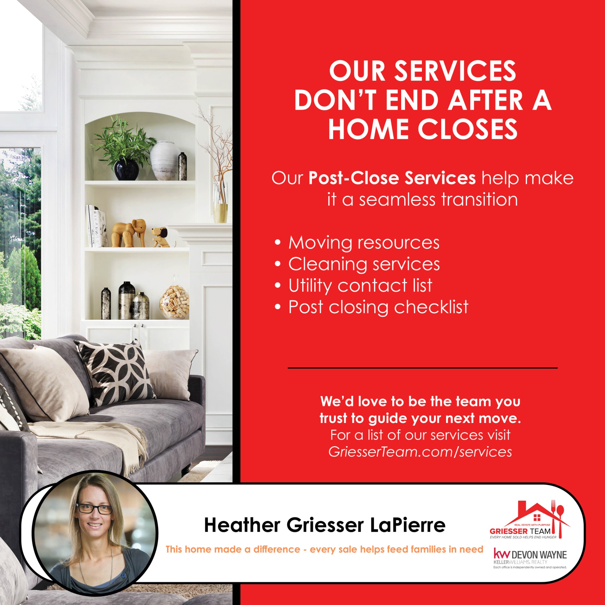 Heather-Griesser LaPierre-Team Real Estate Agent ad creative