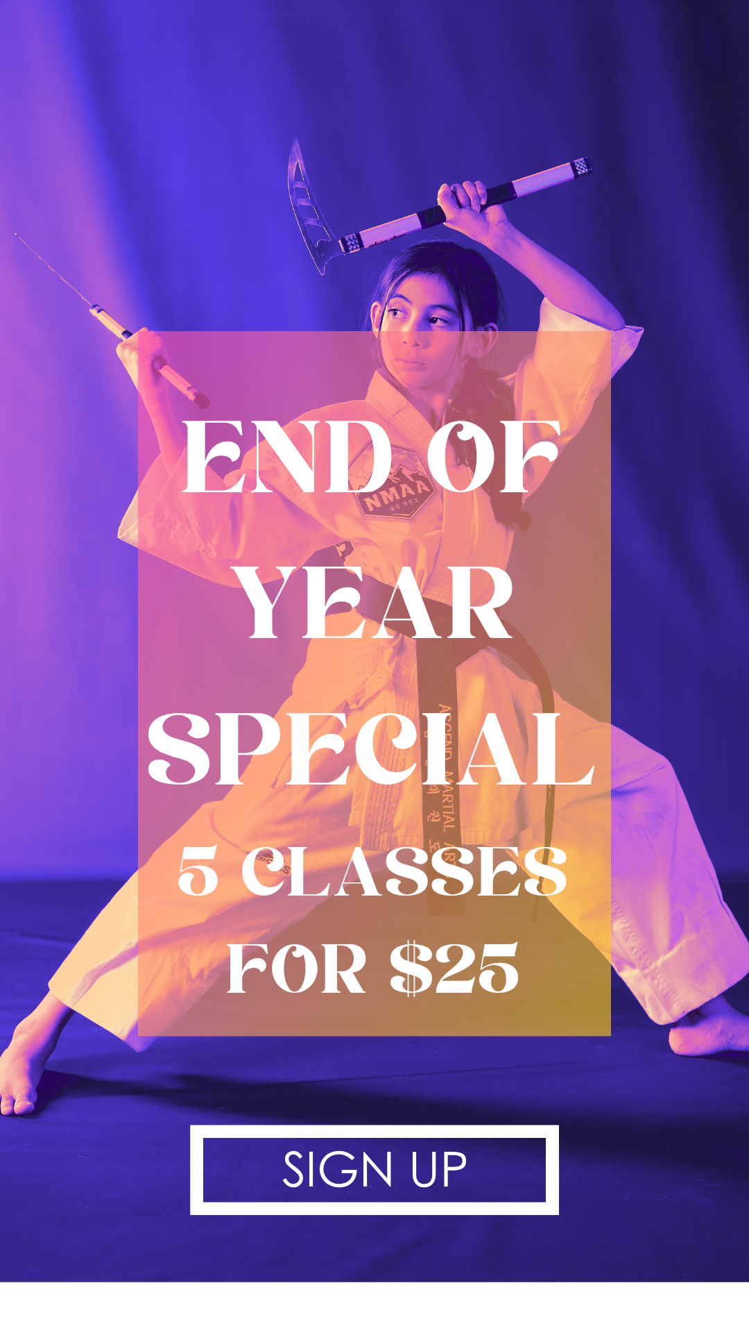 Ascend Martial Arts Selma Martial Arts ad creative