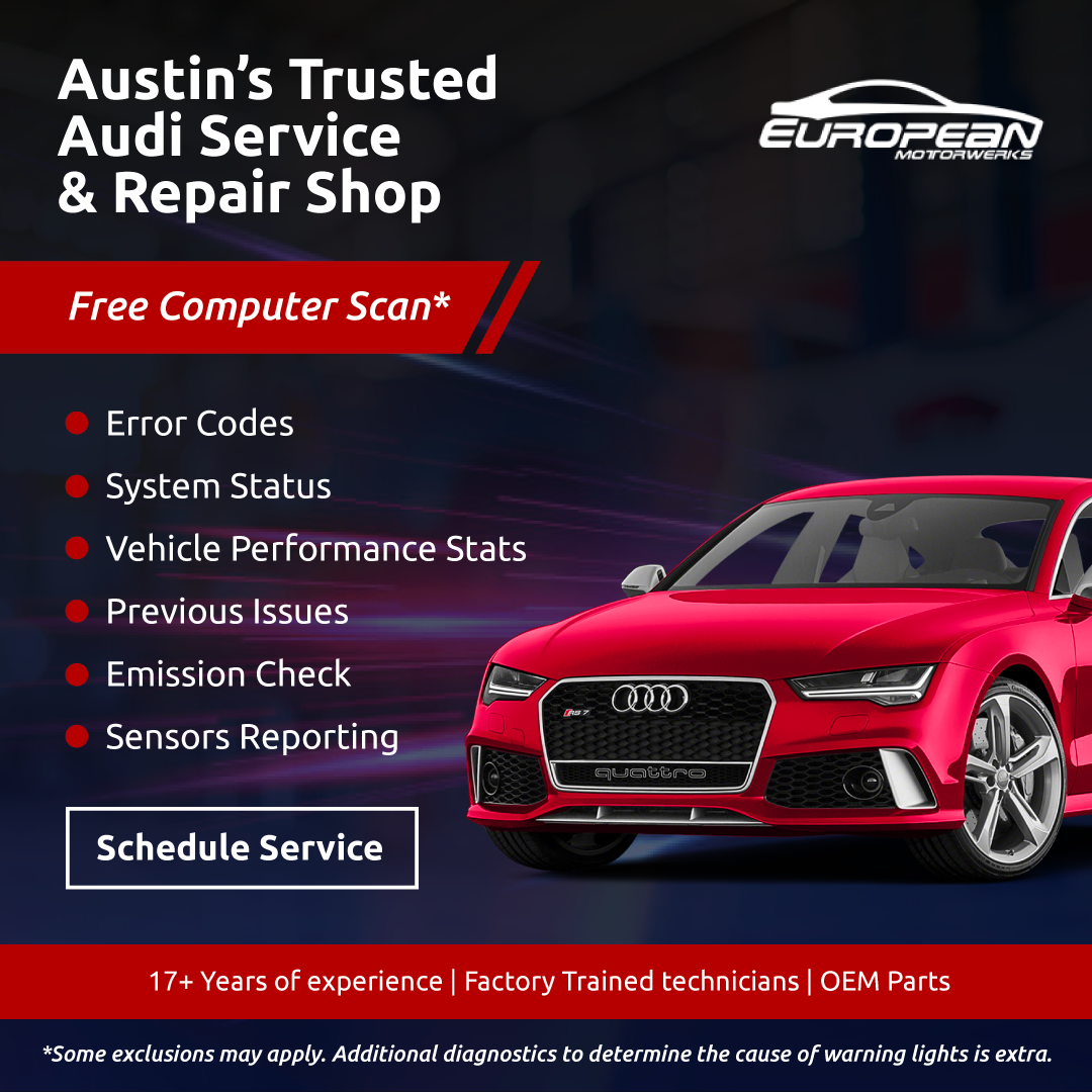 European Motorwerks Domain Auto Repair ad creative