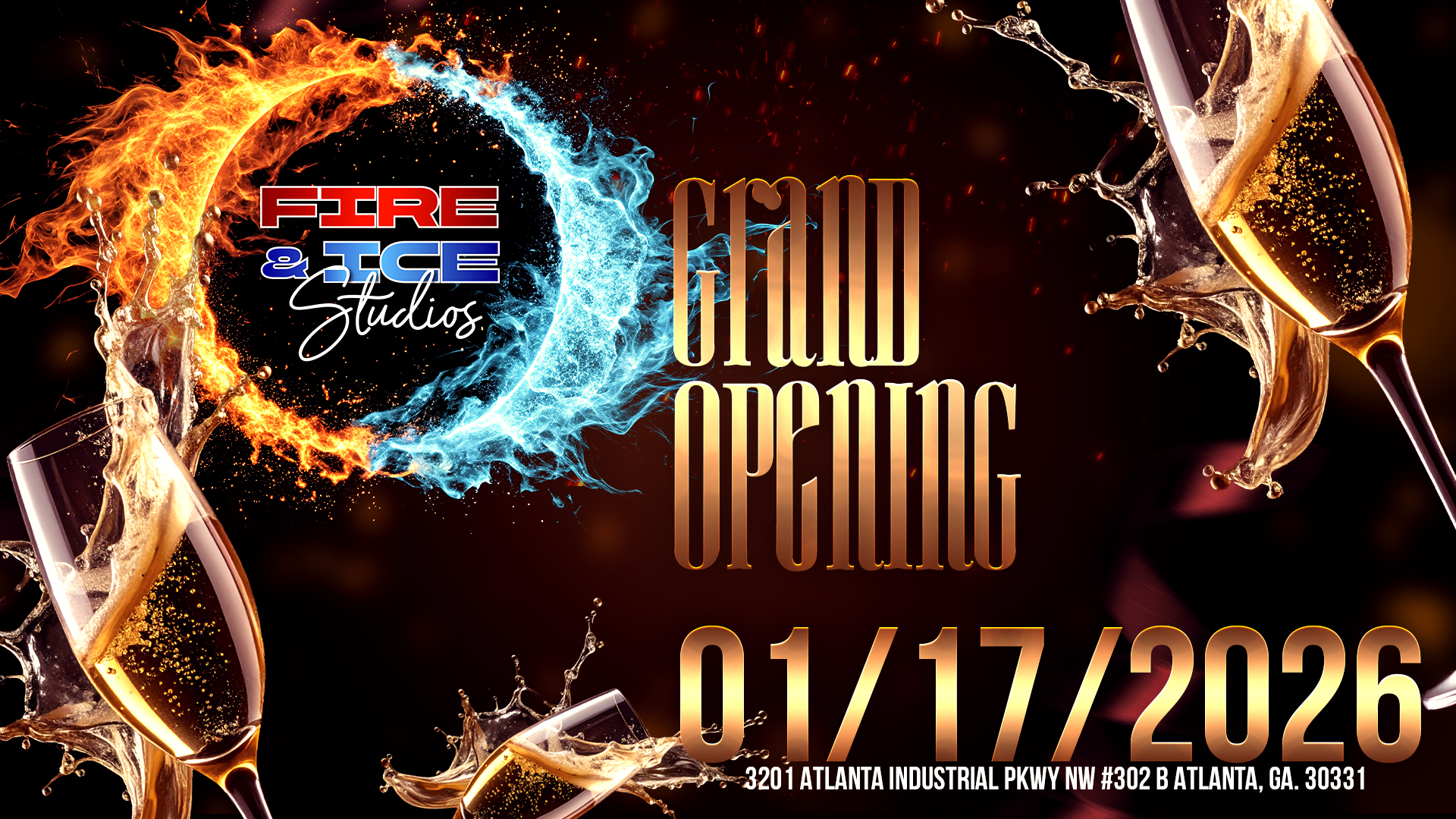 Fire & Ice Studios Grand Opening