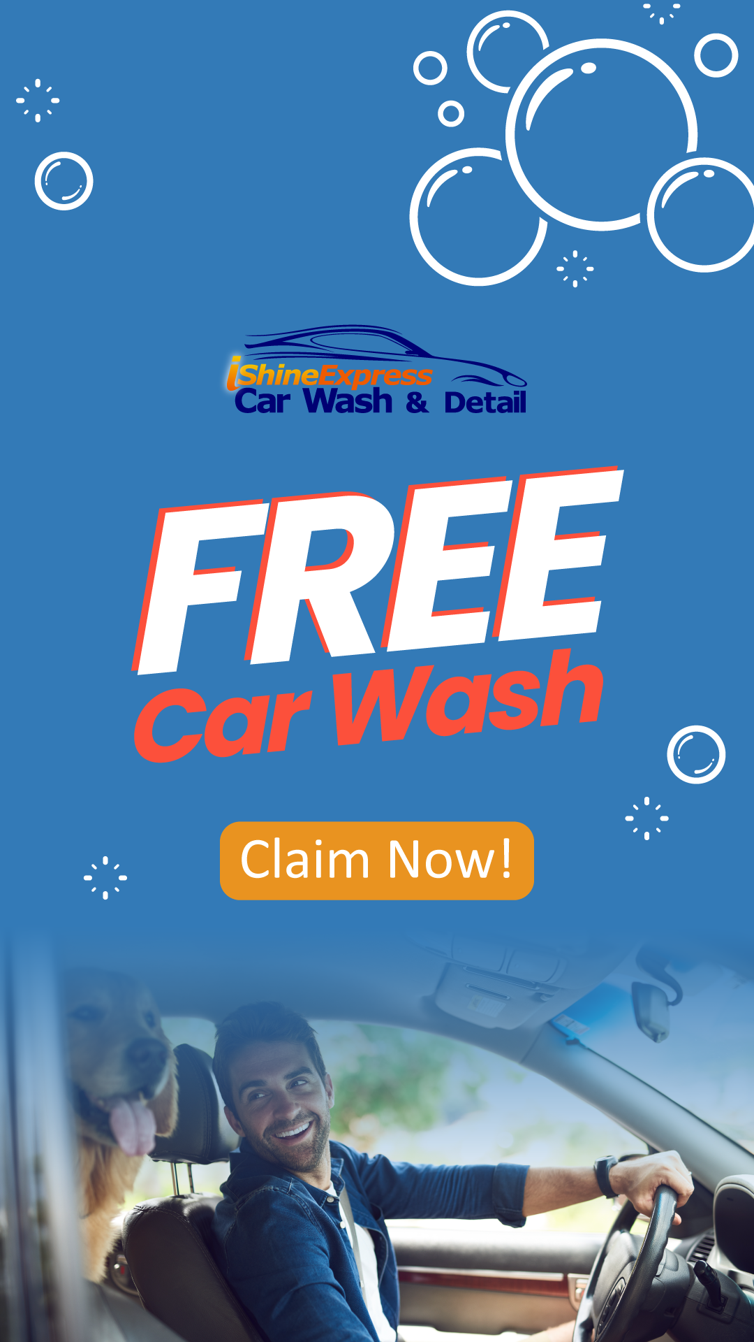 IShine Express Car Wash & Detail -Richmond TX Car Wash ad creative