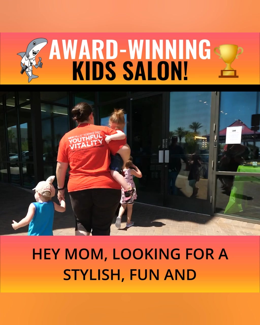 Sharkey's Cuts for Kids - Eden Prairie, MN Barber Shop ad creative